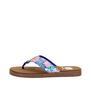Yellow box Faintly purple FLIP FLOP SANDAL medium width New in boxFIRM PRICE